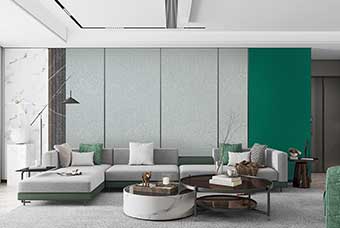 秦皇岛轻奢风格-客厅