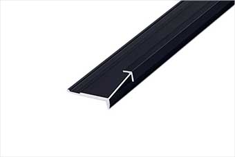 秦皇岛航空纤维墙咔铝合金阳角线（哑黑氧化）