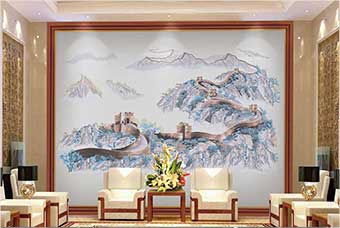 秦皇岛森佰汇航空纤维墙咔（唯我中华）