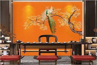 秦皇岛森佰汇航空纤维墙咔（春花秋月）