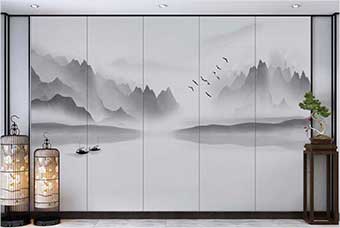 秦皇岛森佰汇航空纤维（山水画系列）