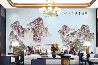 秦皇岛森佰汇航空纤维墙咔（鸿运当头）