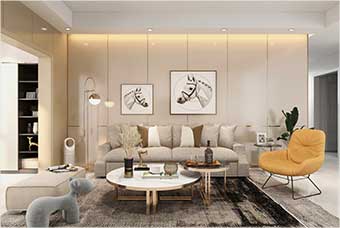秦皇岛客厅空间案例