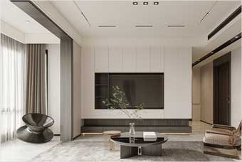 秦皇岛客厅空间案例